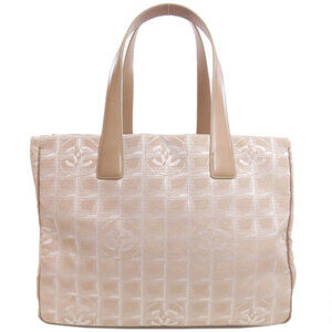 CHANEL Cream Tote Bag